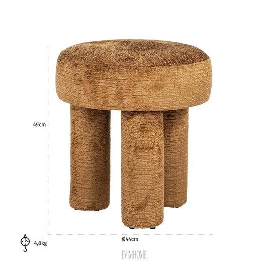 Pouffe Pommery Cognac Fusion (Fusion Cognac 28) Evimhome