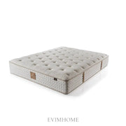 ProMilky Matratze - Bonellfederkern, Taschenfedern & Milky Stoff für erholsamen Schlaf Schlafsinn