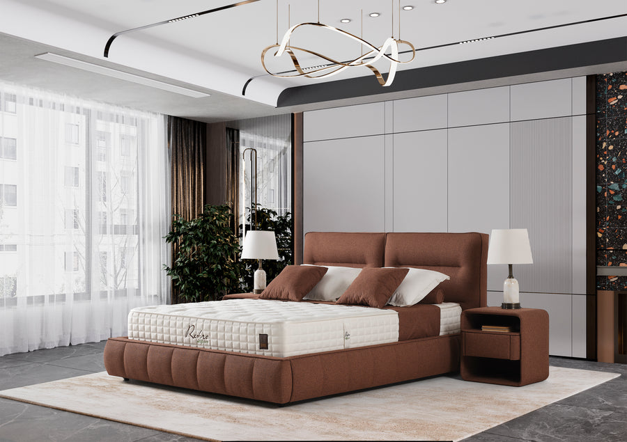 Retro Capris Boxspringbett-Set