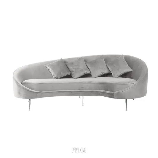 SASSARI SOFA | HELLGRAUER STOFF MJ11-67 Evimhome