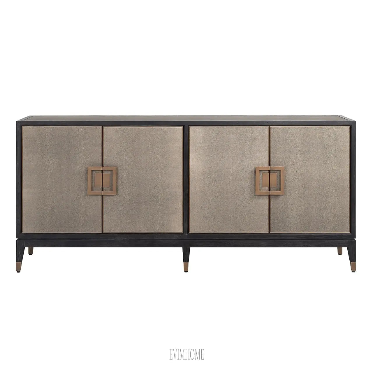 Sideboard Bloomville mit 4 Türen (Gold) Evimhome