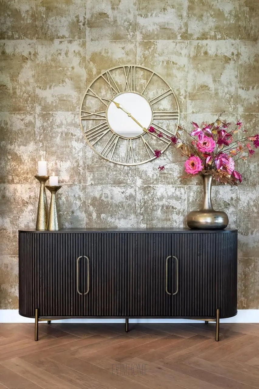 Sideboard Luxor 4-türig (Braun) Evimhome