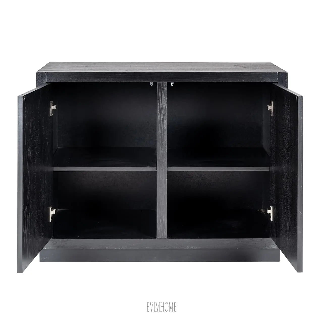 Sideboard Oakura 2-türig (Schwarz) Evimhome