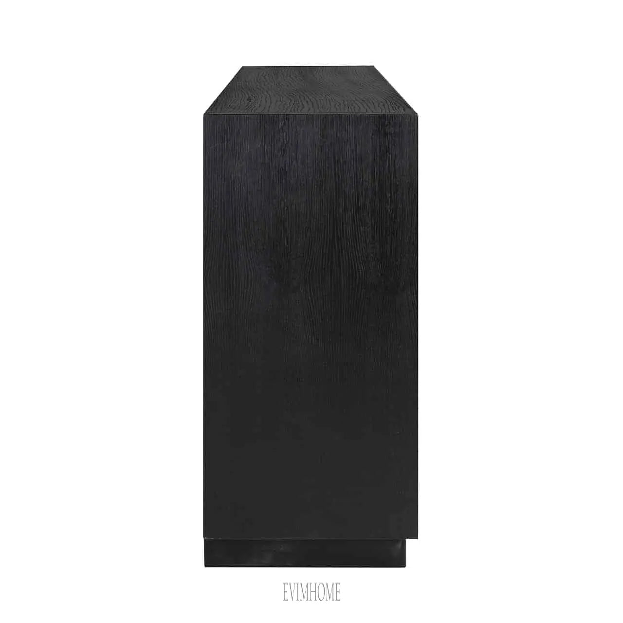 Sideboard Oakura 4-türig (Schwarz) Evimhome