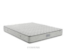 Silber Meridian Boxspringbett Set inkl. Matratze – Bonell-Federkern für Maximale Hygiene, Komfort & Langlebigkeit Schlafsinn