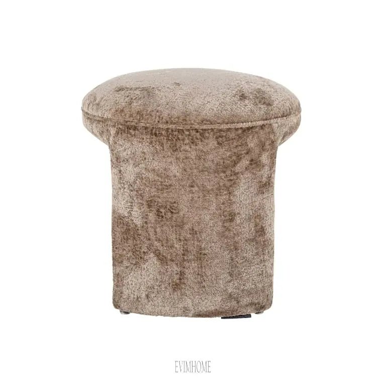 Sitzpuff Fargo Taupe Chenille (Bergen 104 Taupe Chenille) Evimhome