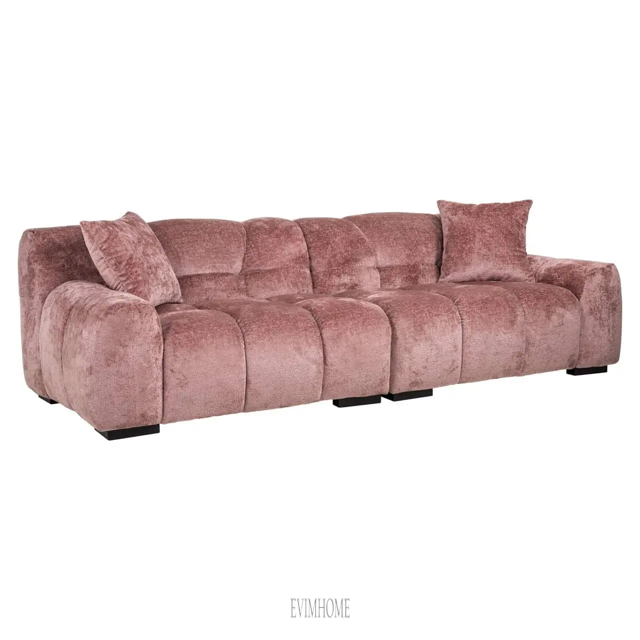 Sofa Charelle rosa Chenille (Bergen 705 rosa Chenille) Evimhome