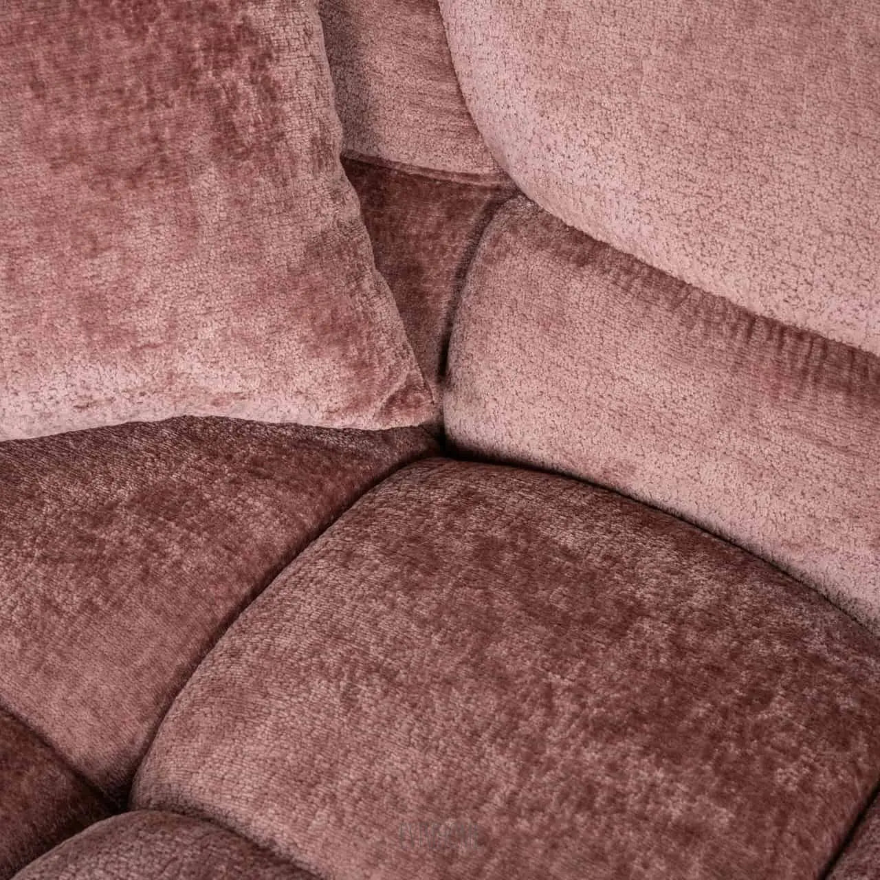 Sofa Charelle rosa Chenille (Bergen 705 rosa Chenille) Evimhome