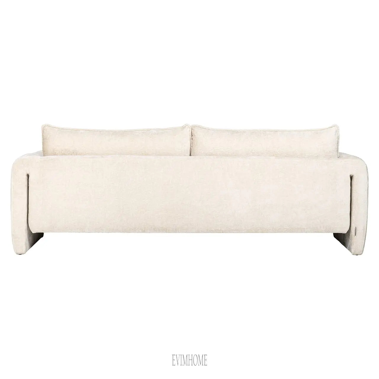 Sofa Sandro weißes Chenille (Bergen 900 weißes Chenille) Evimhome