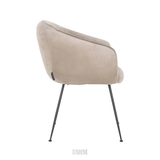 Stuhl Avanti Khaki Samt (Quartz Khaki 903) Evimhome