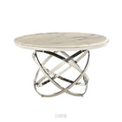 TRENTO TISCH | Ø130X76 CM MARMOR 757-1 Evimhome