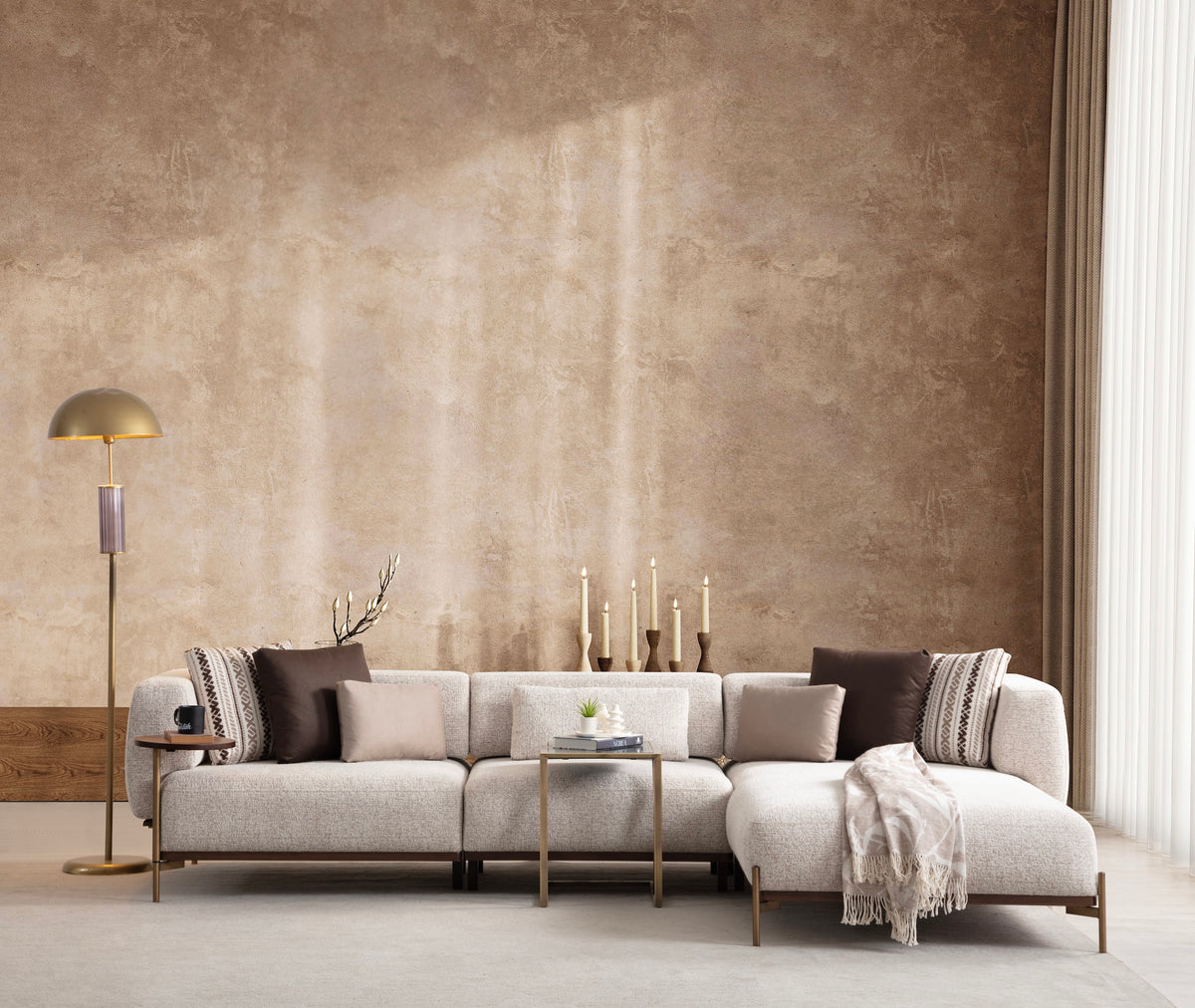 Tesla Modulares Ecksofa