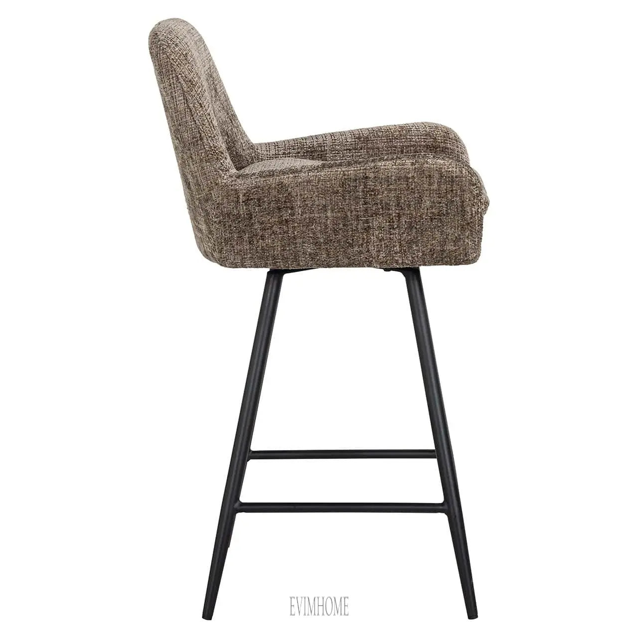 Thekenhocker Linsey Stone Chenille (Niagara 104 Stone Chenille) Evimhome