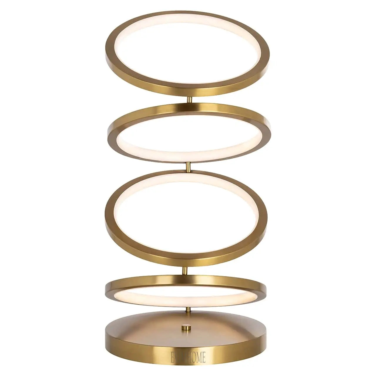 Tischlampe Jaimin (Gebürstetes Gold) Evimhome