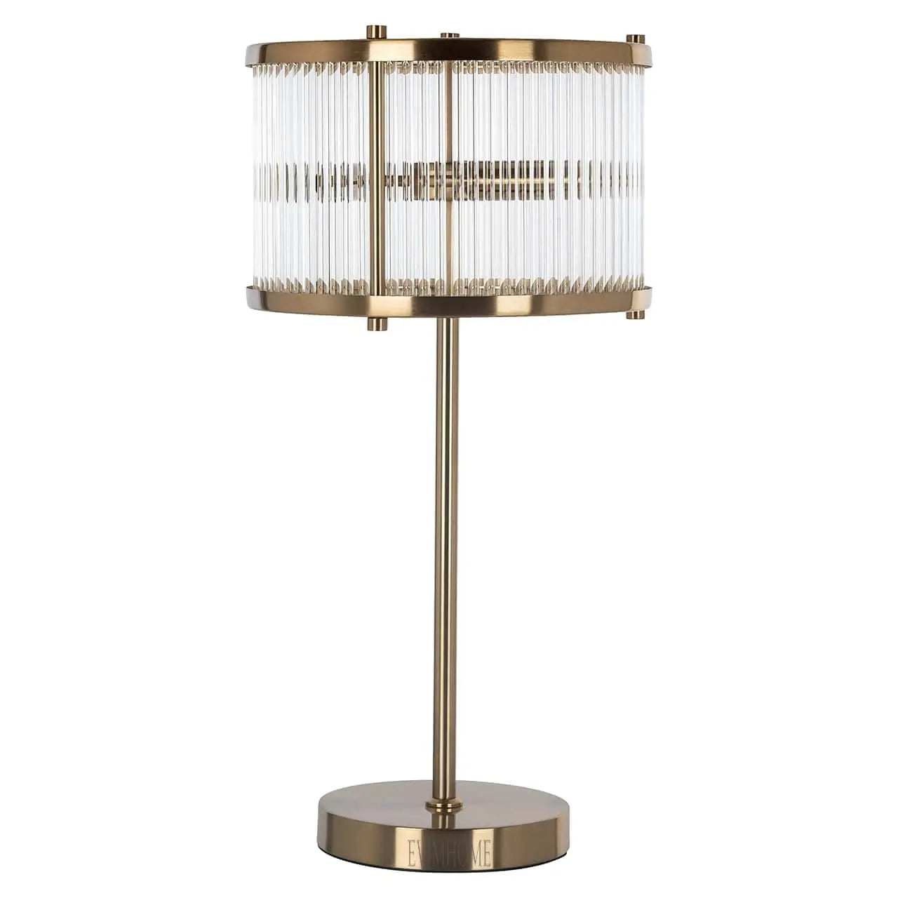 Tischlampe Loiza (Gebürstetes Gold) Evimhome