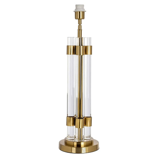 Tischlampe Syl (Gebürstetes Gold) Evimhome