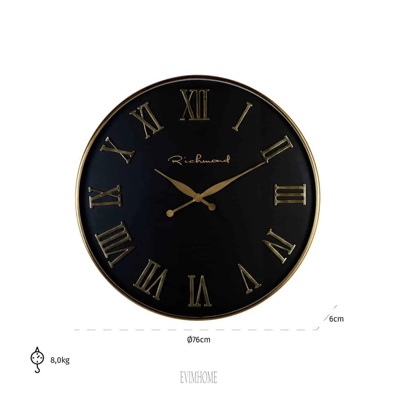 Uhr Deonne rund gold (Gold) Evimhome