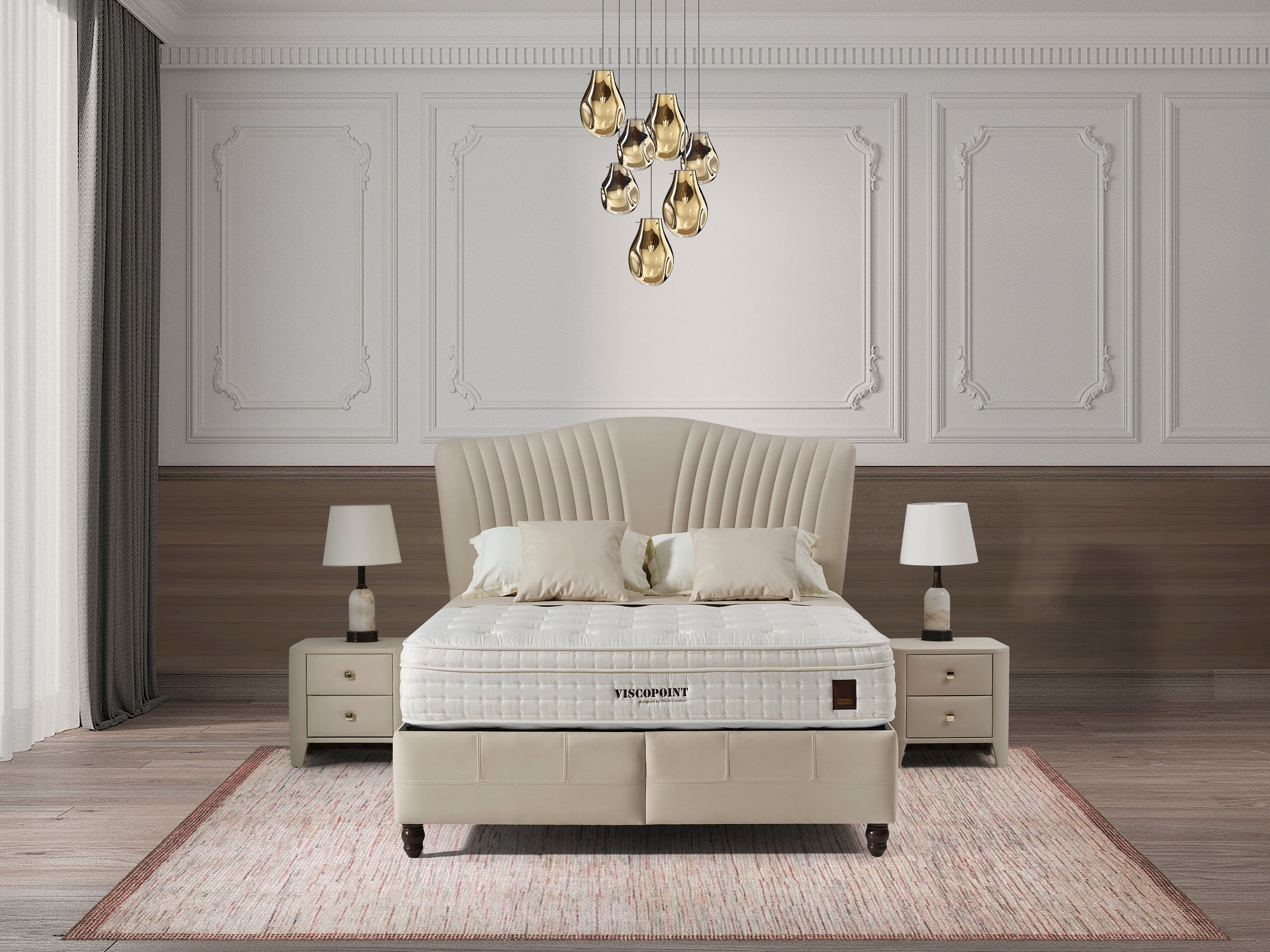 Viscopoint Petra Boxspringbett Set