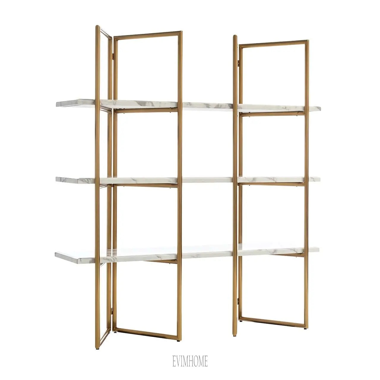 Vitrine Lagrand 3-Regal (Gold) Evimhome