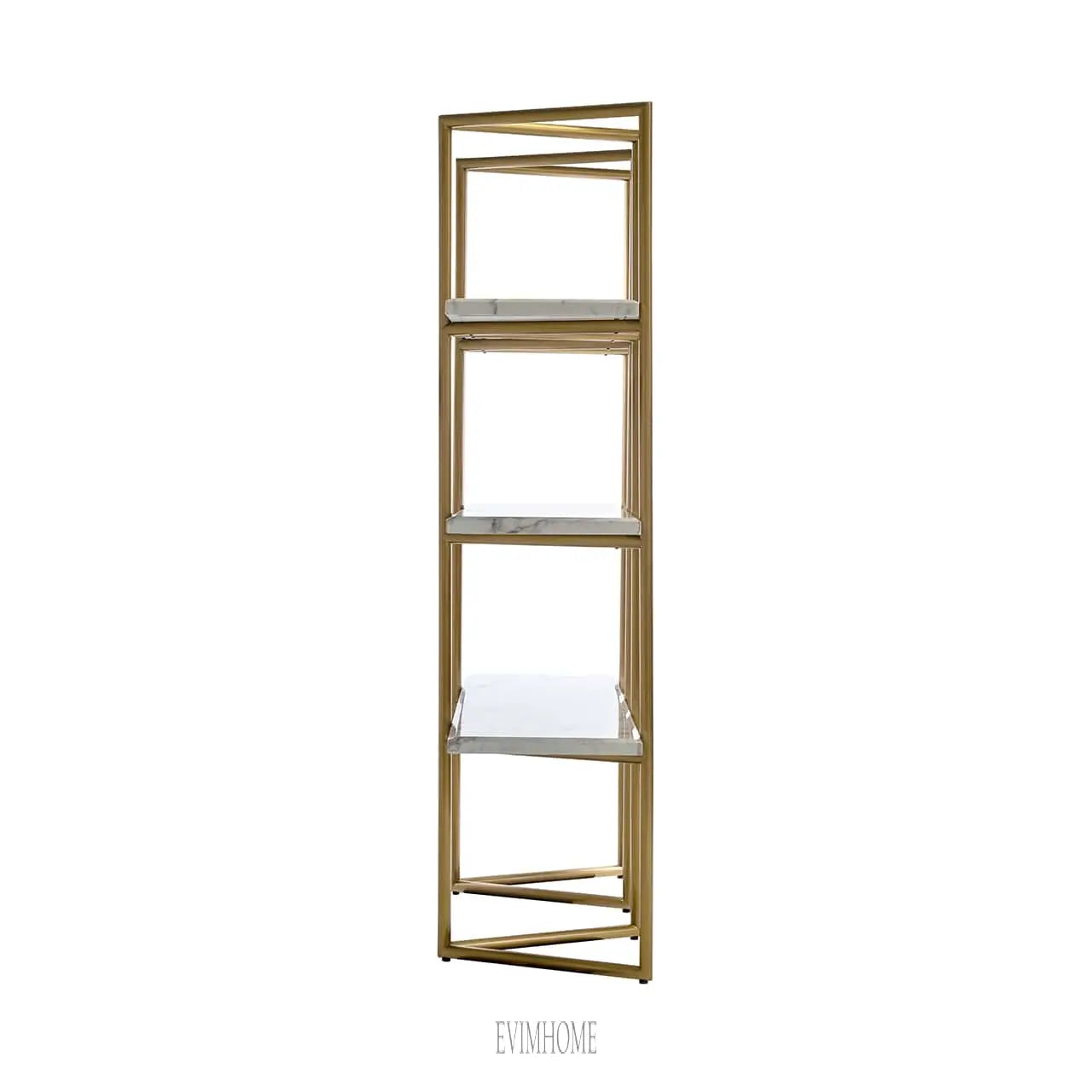 Vitrine Lagrand 3-Regal (Gold) Evimhome