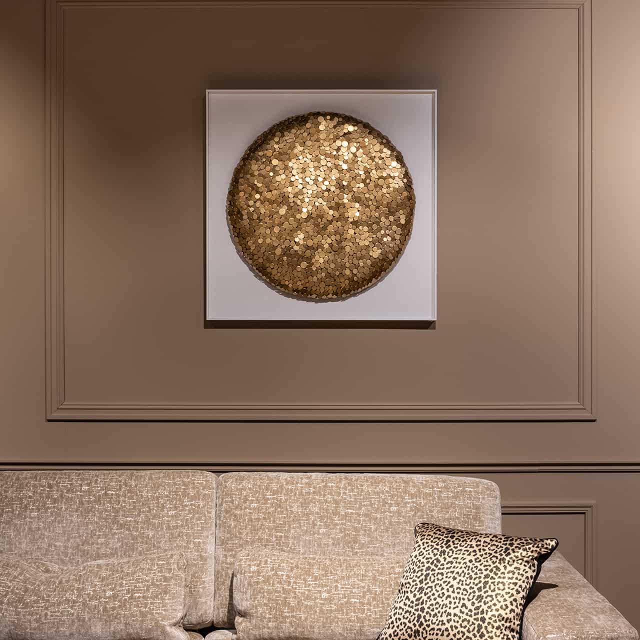 Wandkunst Maya (Gold) Evimhome