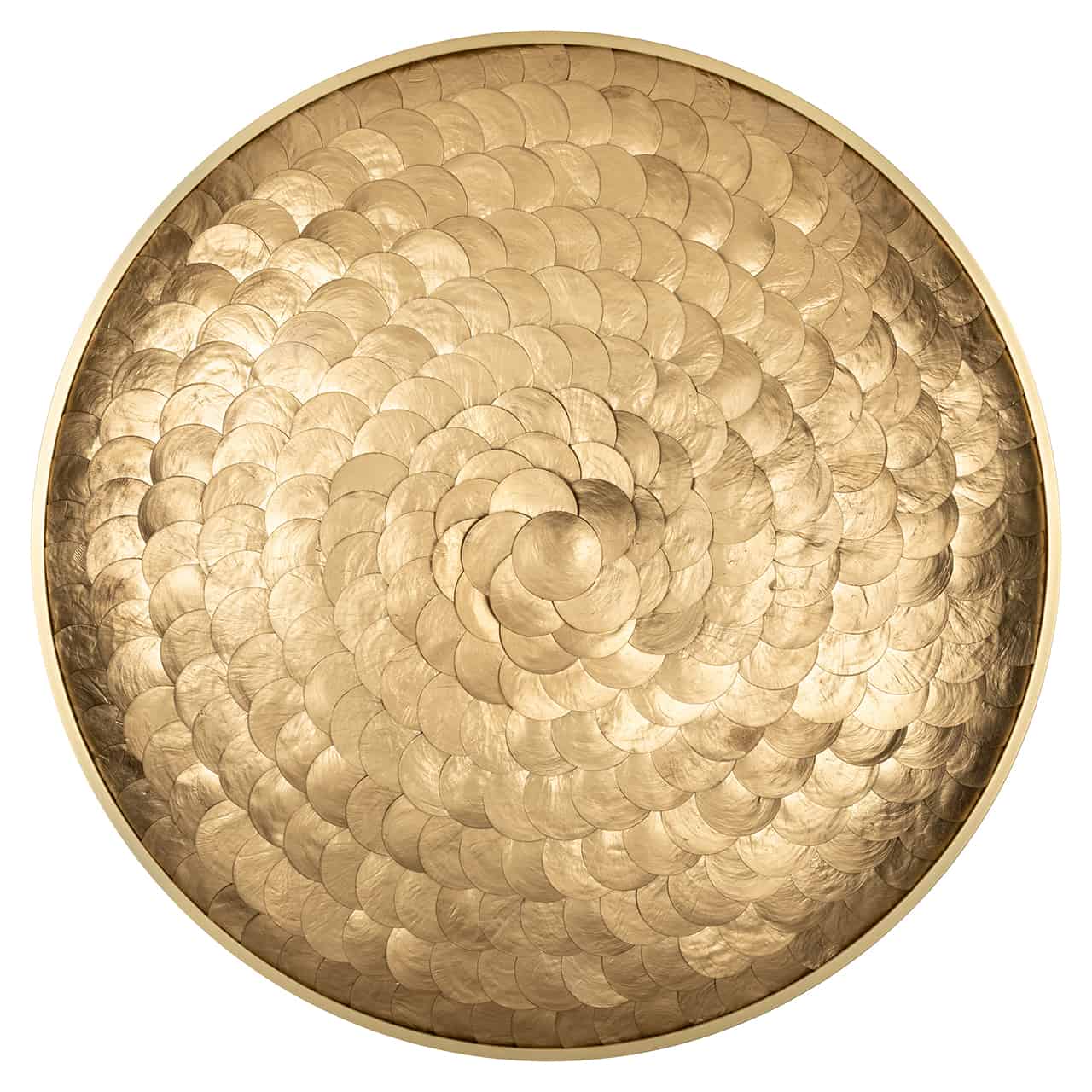 Wandkunst Valentine 70Ã˜ (Gold) Evimhome