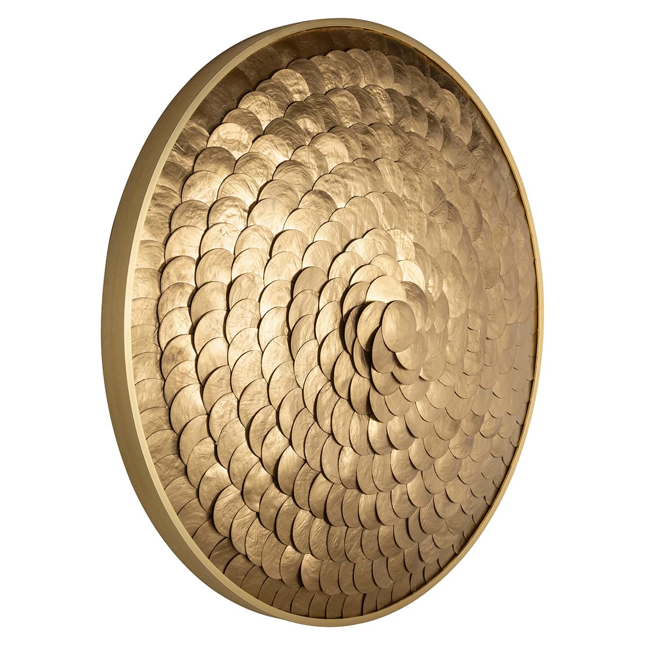 Wandkunst Valentine 70Ã˜ (Gold) Evimhome