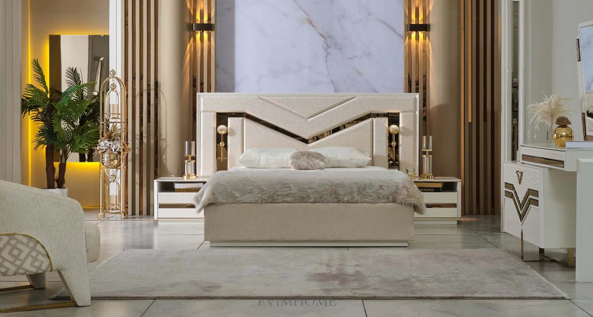 Zen Schlafzimmer Set Evim Mobilya