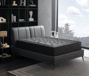 Yataş Black Ice Boxspringbett – 3er Set mit Stauraum, Kopfteil & Kühlmatratze