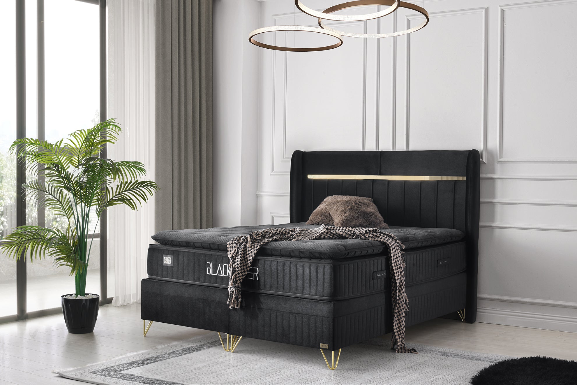 Blackhyper Boxspringbett