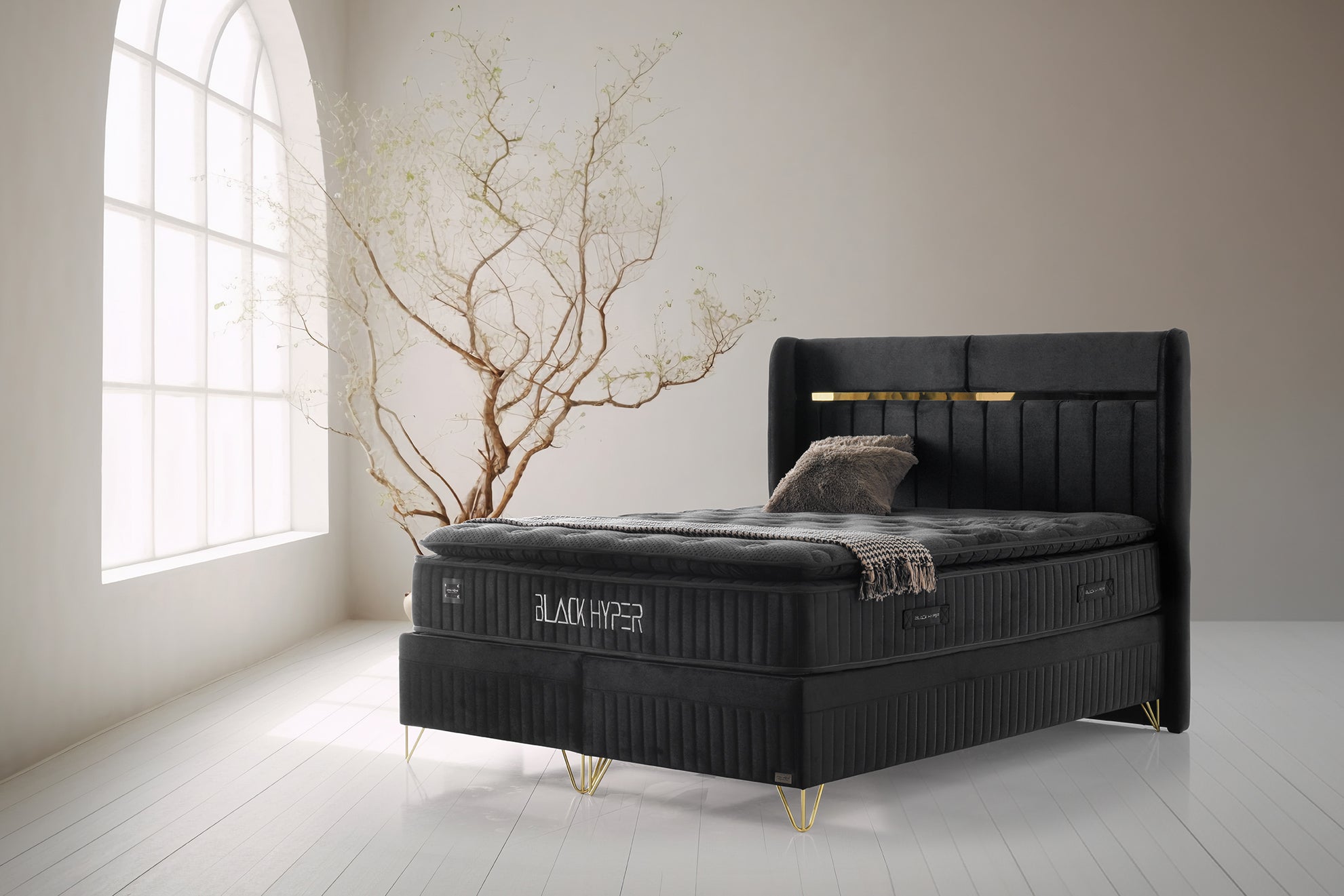Blackhyper Boxspringbett