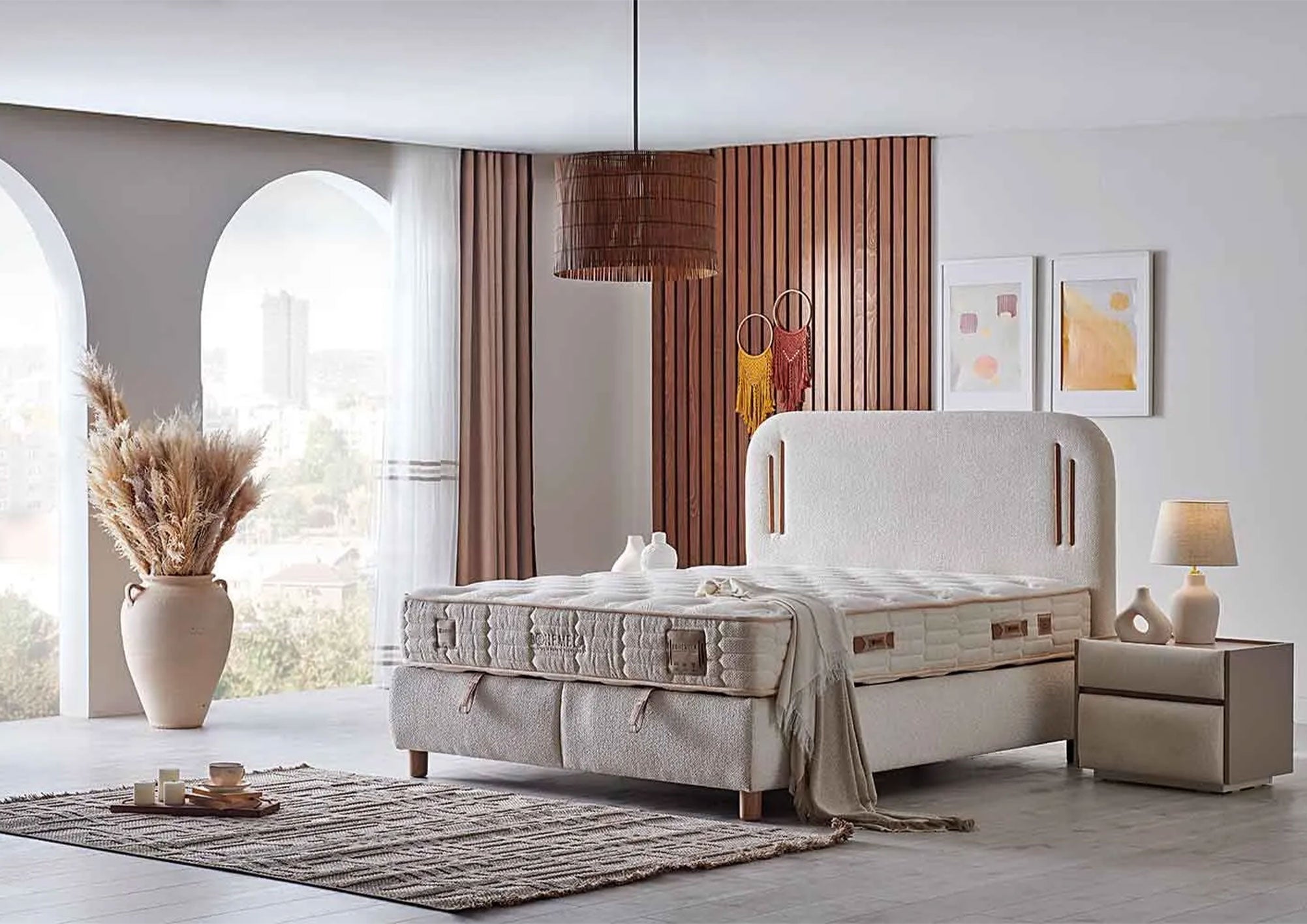 Bambi Bohemela Box Spring Bed Set