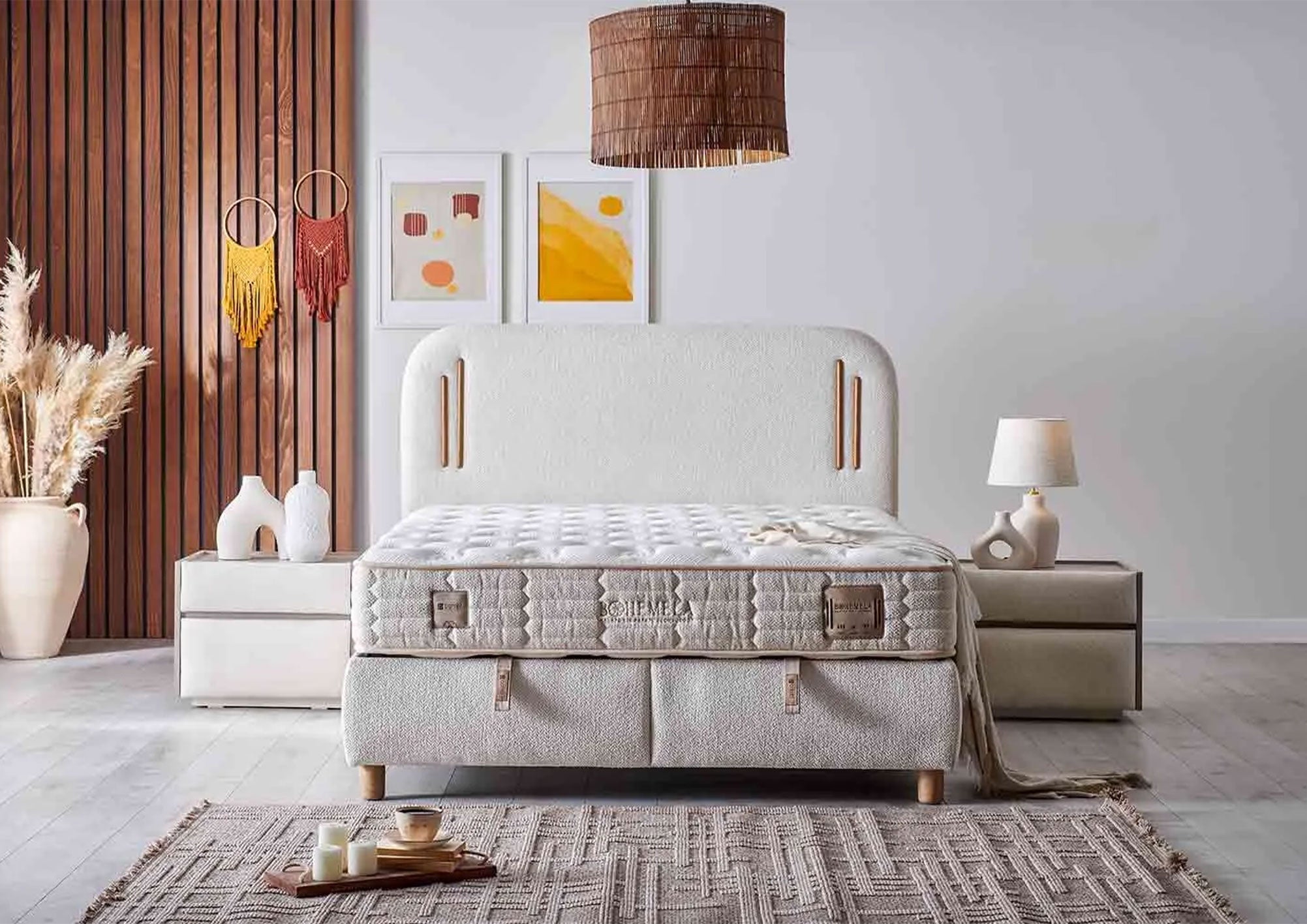 Bambi Bohemela Box Spring Bed Set