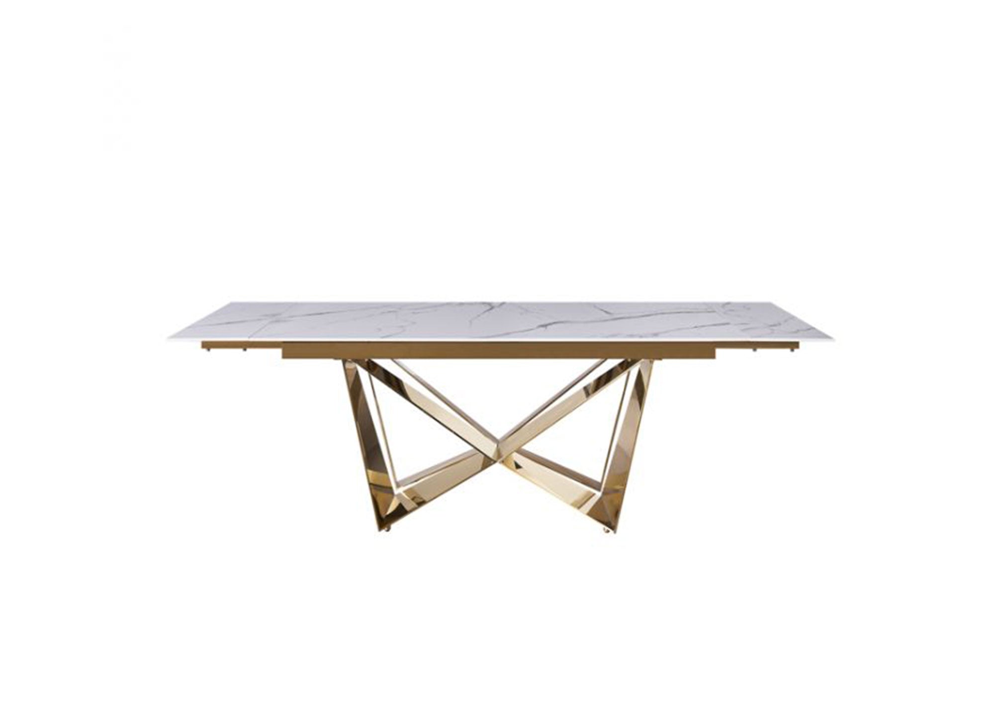 CENTO ESSTISCH GOLD | 180/240X90X76 CM KERAMIK SA003