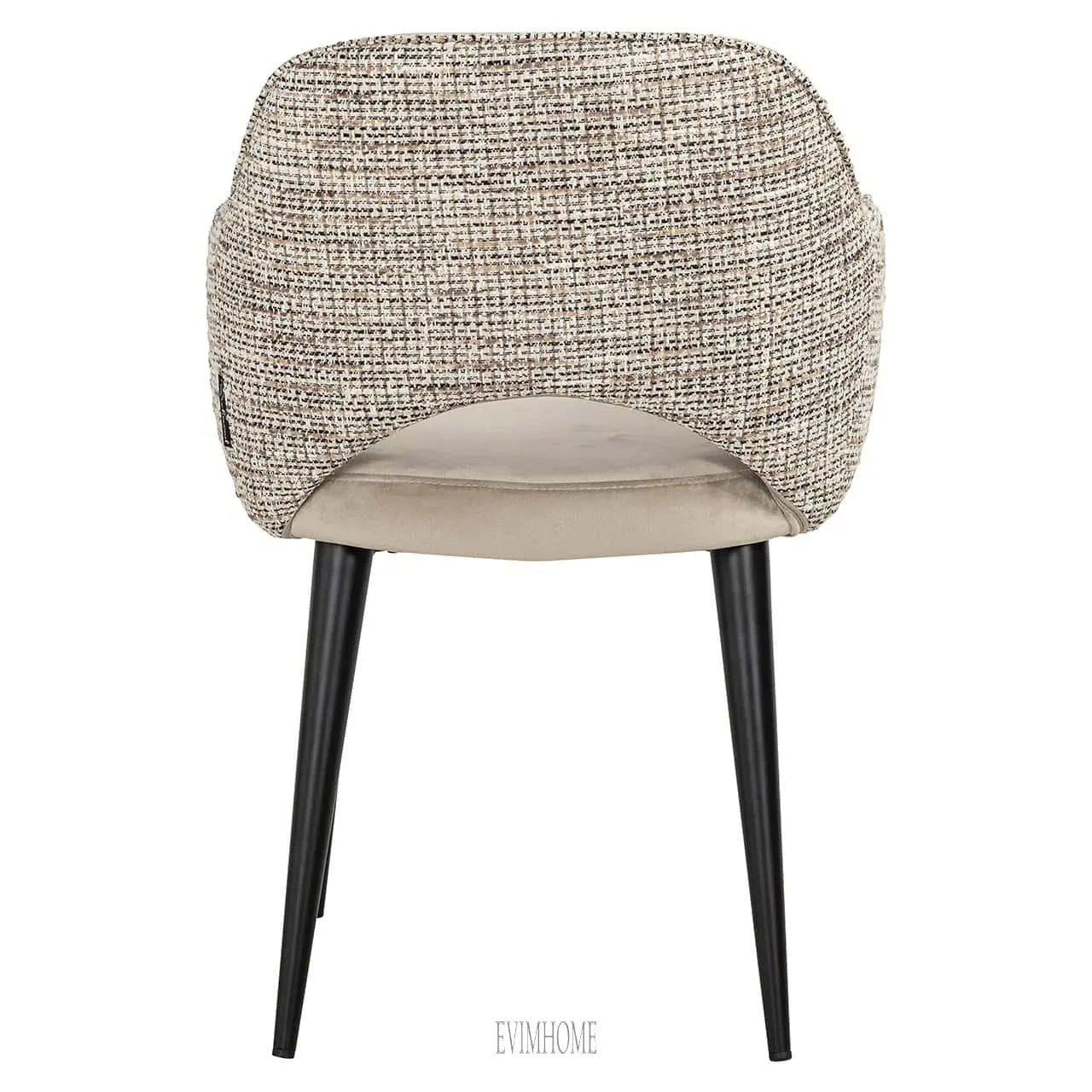 Sessel Giovanna trendy natur/quarz khaki feuerhemmend (Be Trendy 01 Nature) Evimhome