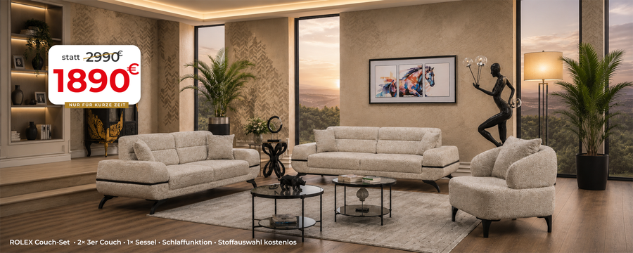 Rolex Couch-Set