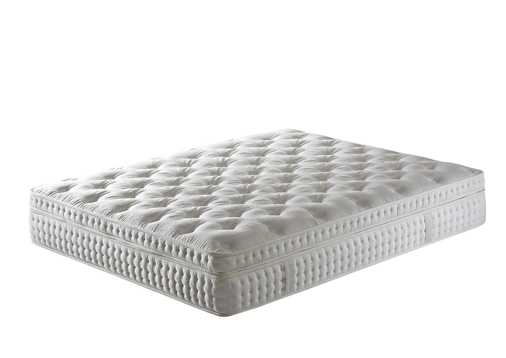 Sofort auf Lager · Produziert von Yataş – Royal Comfort Matratze, 5-Zonen-Federkern, 33 cm, Reißverschluss, Hycare-Bezug, Topper