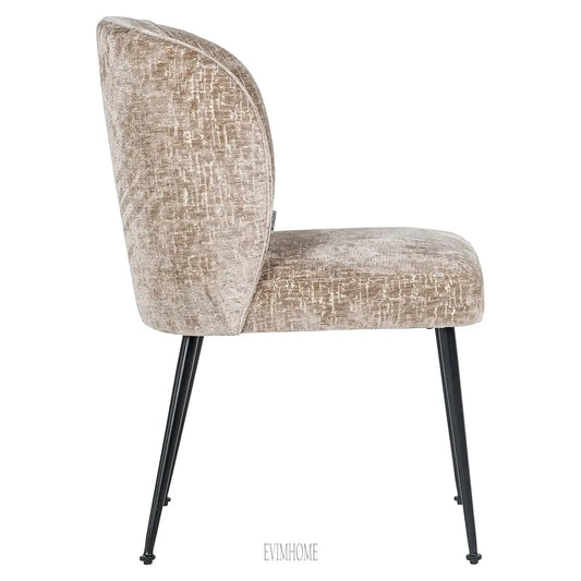 Stuhl Fallon Shitake Island / schwarz (Shitake Island 124) Evimhome