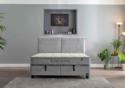 Bambi Silver Voyage Boxspringbett-Set