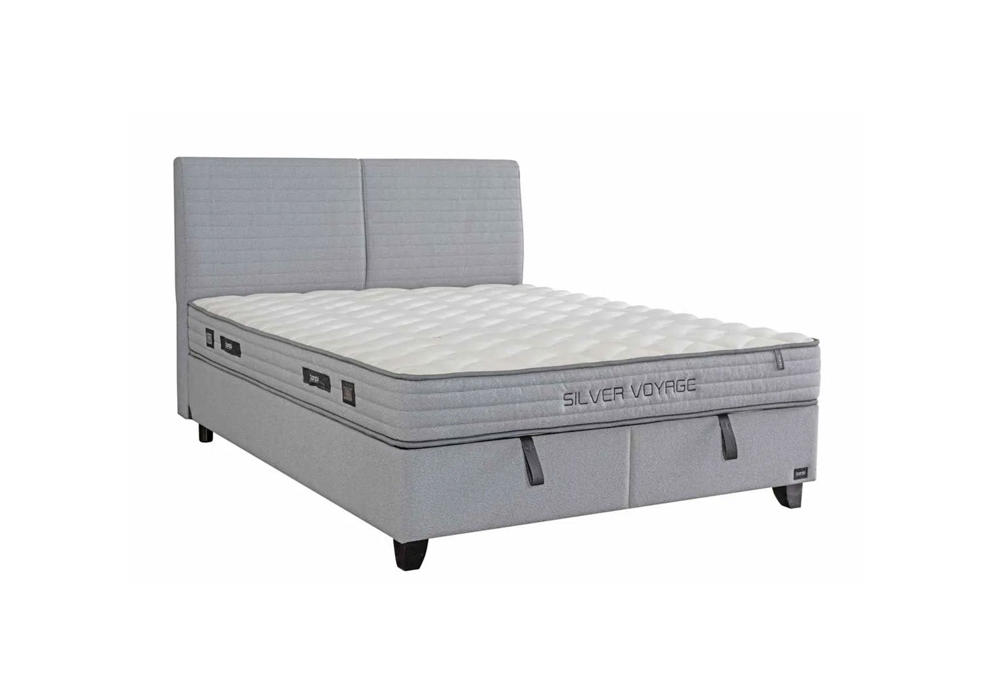 Bambi Silver Voyage Boxspringbett-Set