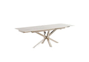 TERNI DINING TABLE SILVER | 180/240X90X76 CM CERAMIC CW002